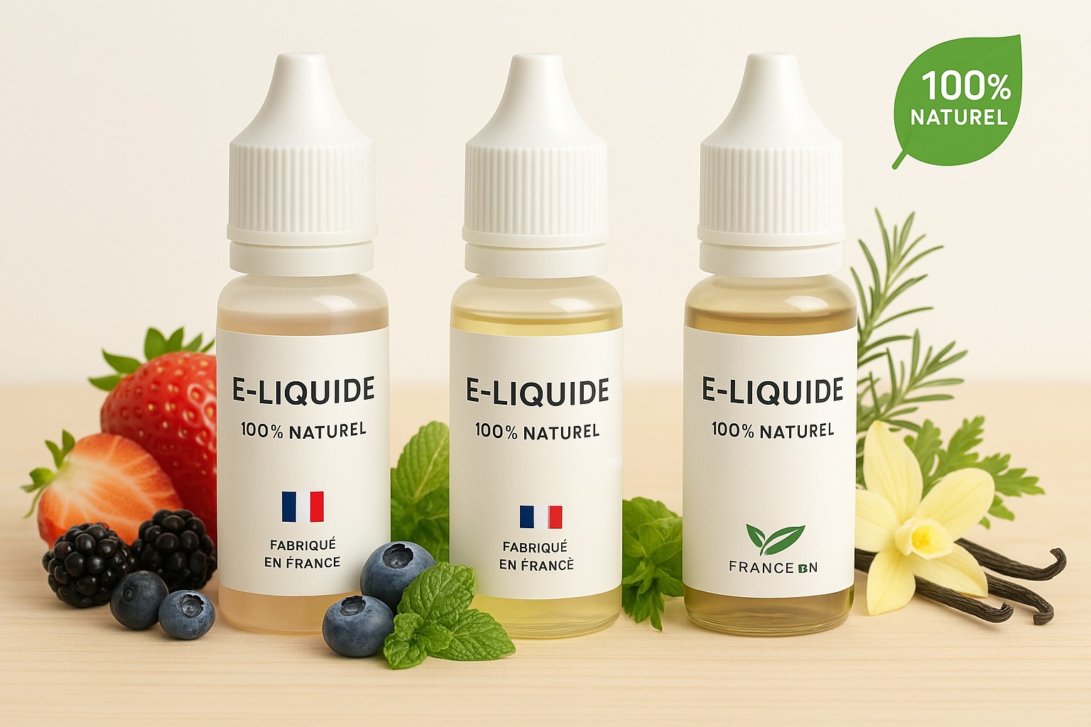 e liquides français aux arômes naturels