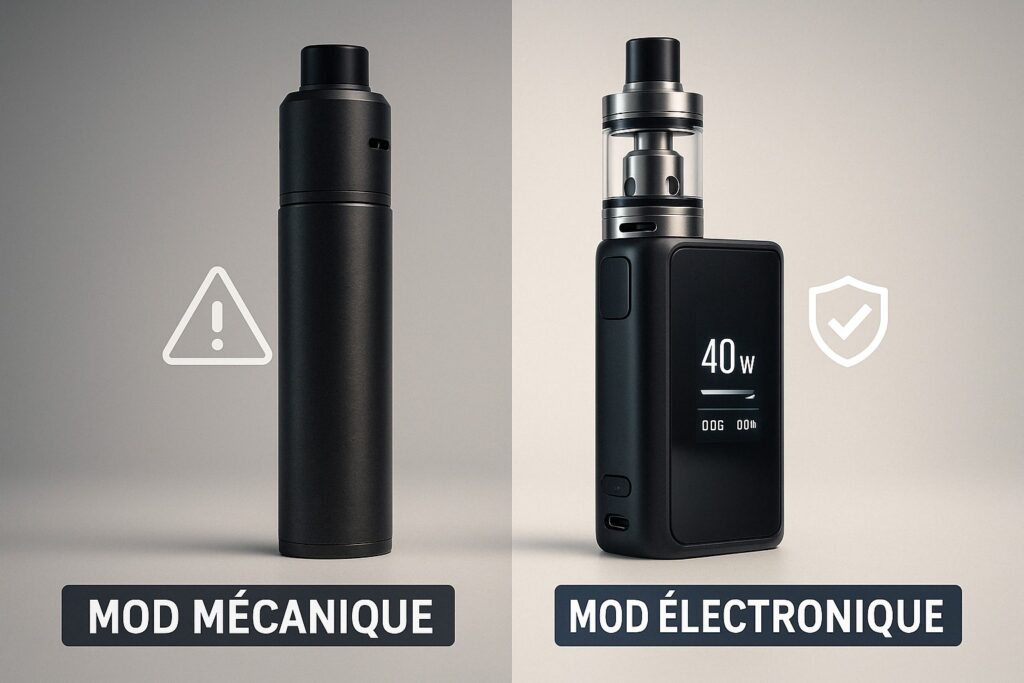 mod mécanique vs mod électronique