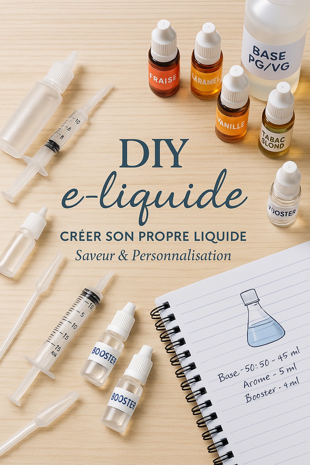 Comment faire son e-liquide maison ? Le guide complet du DIY pour débutants
