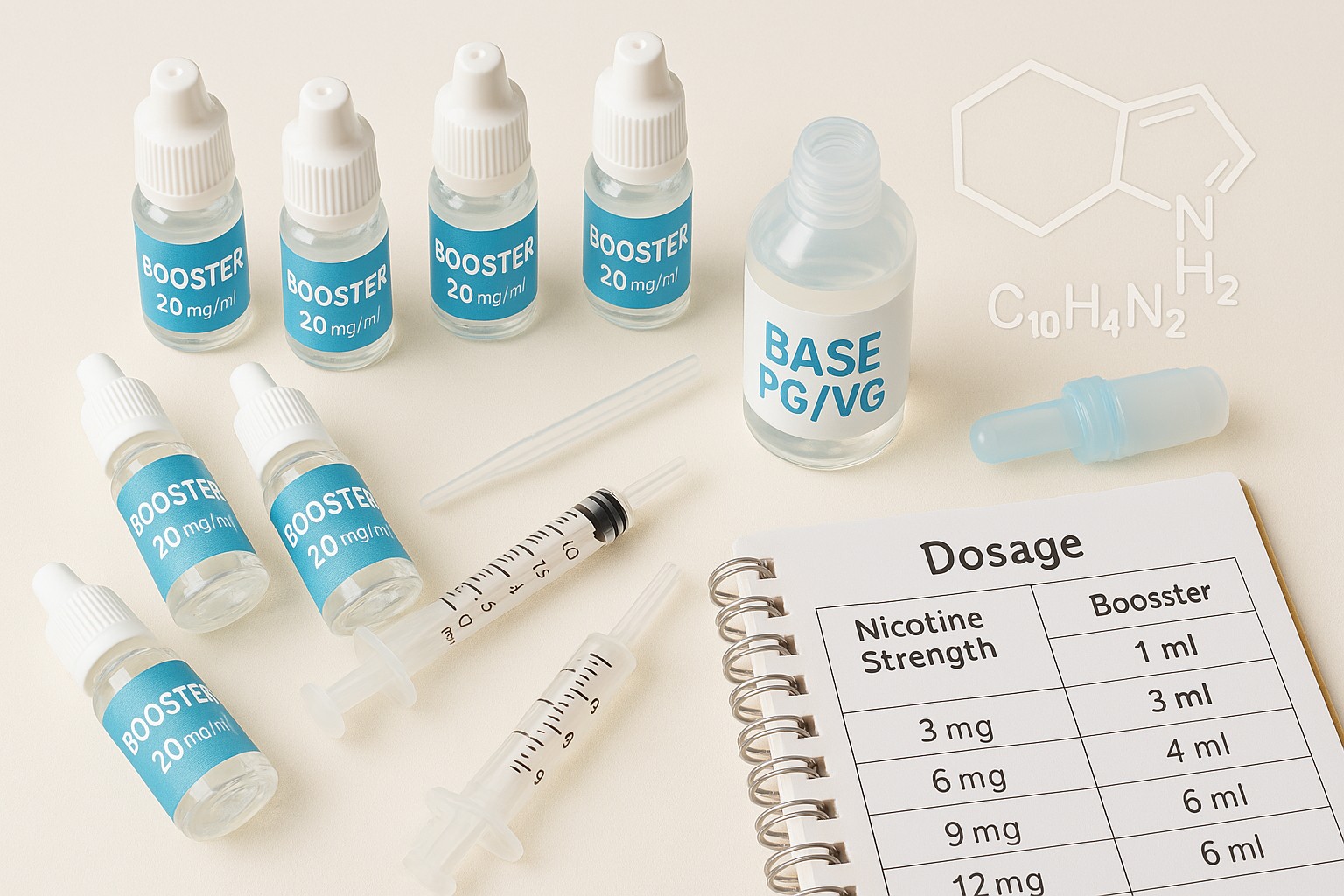 booster de nicotine comment choisir et utiliser le bon dosage pour votre e liquide