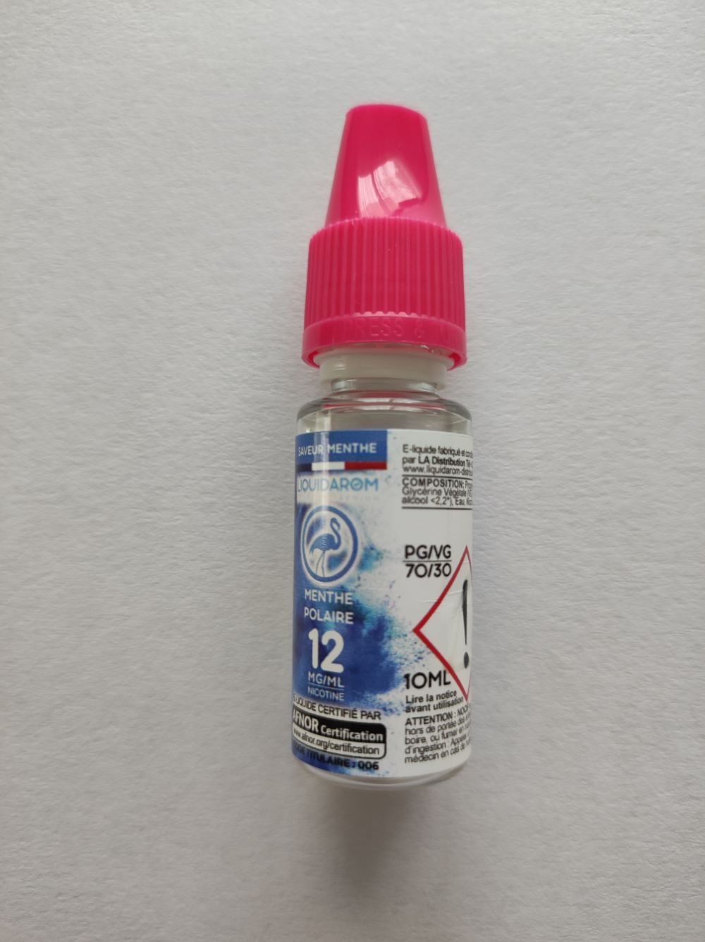 Test et Avis : E-liquide Menthe Polaire 10 ml - LiquidArom