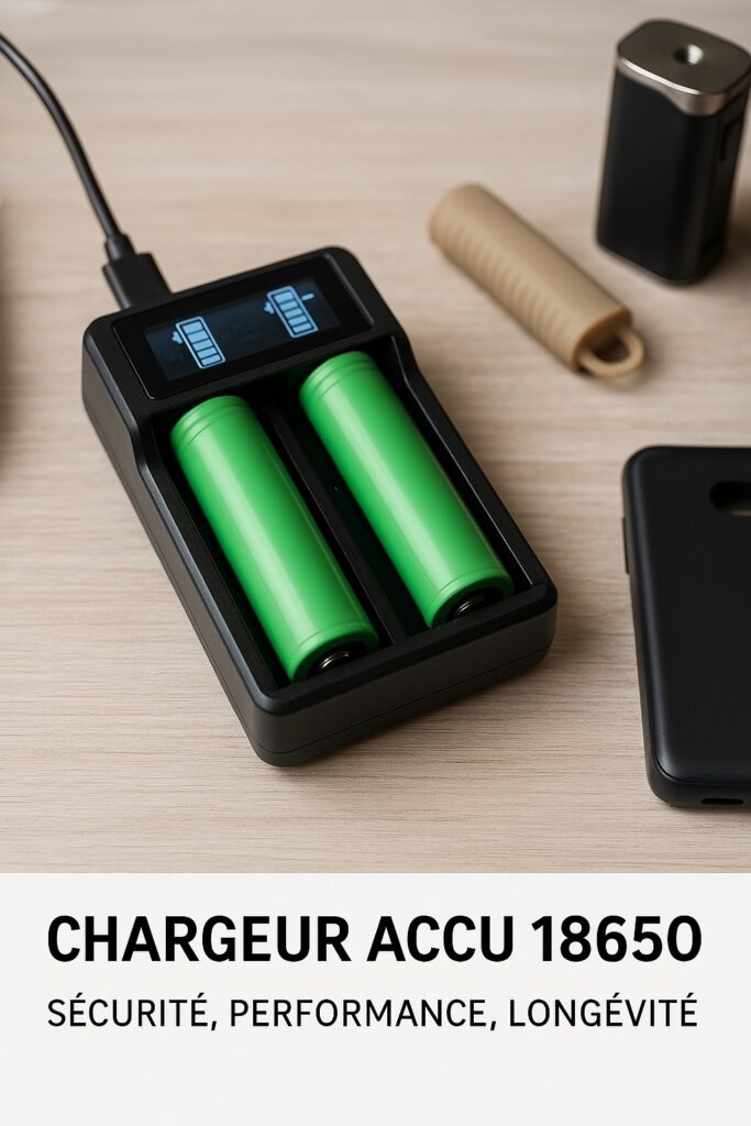 chargeur externe pour accu l’Équipement indispensable pour vaper en toute sécurité