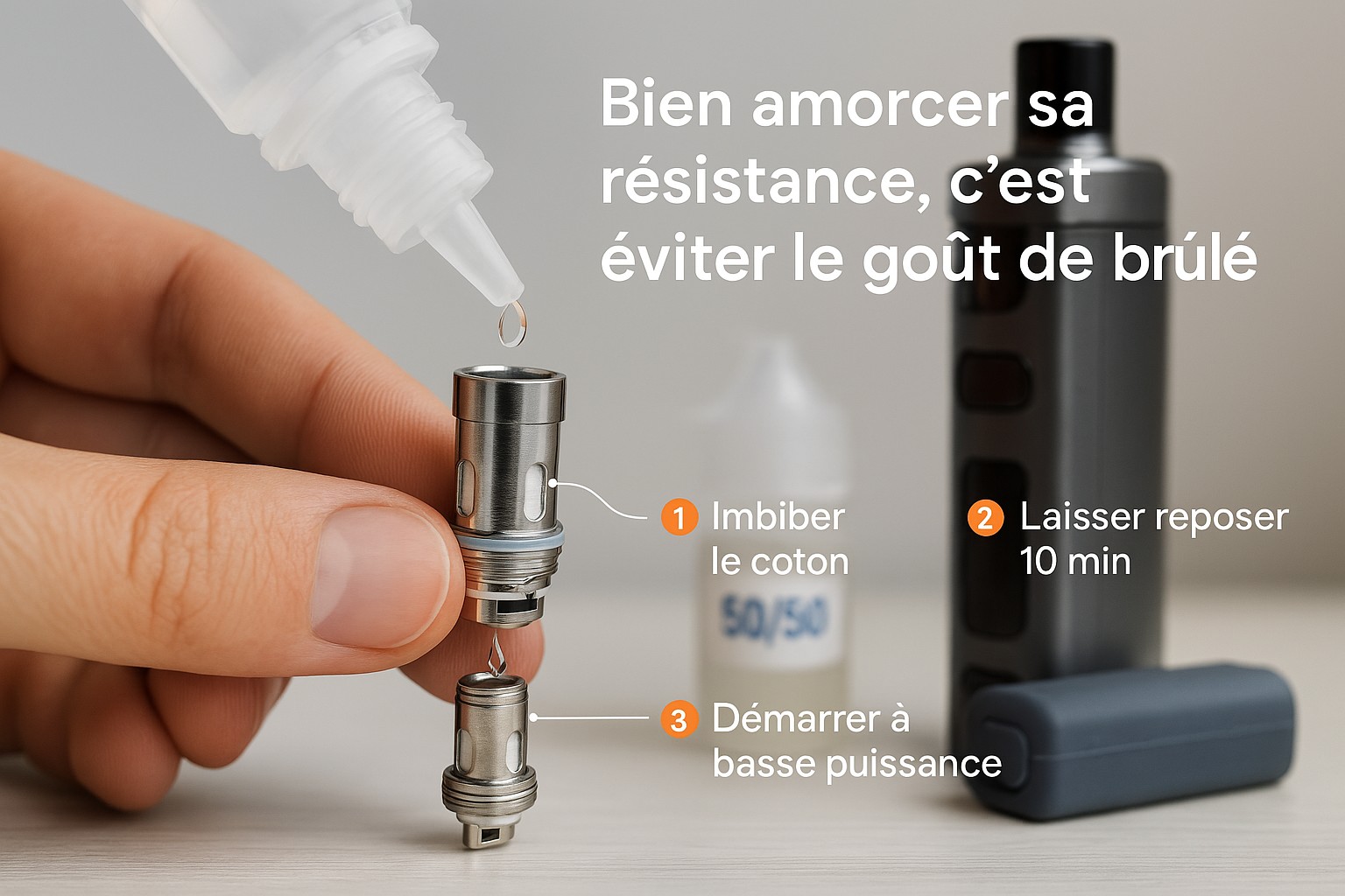 comment bien amorcer sa résistance