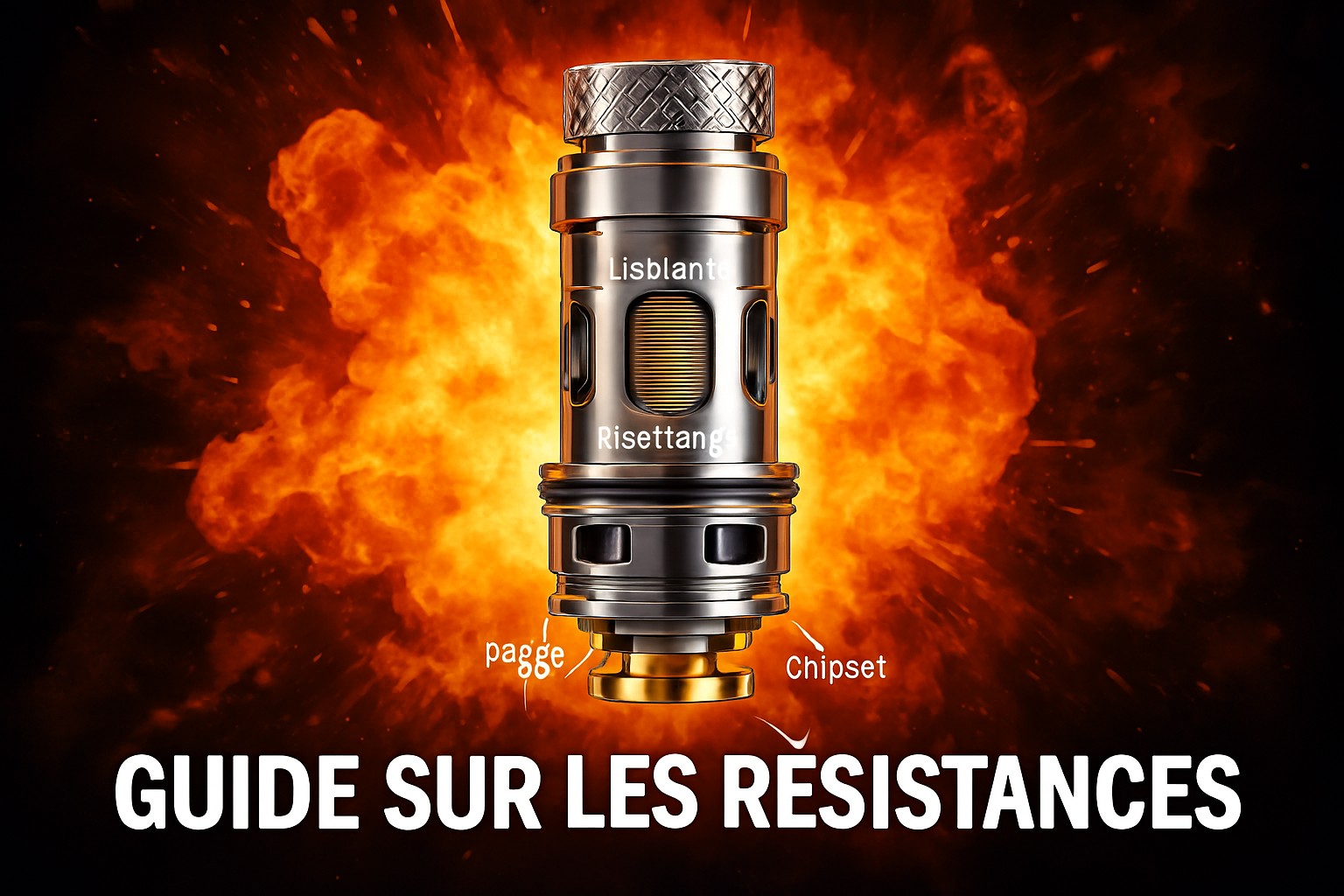 guide sur les resistances de cigarettes électroniques