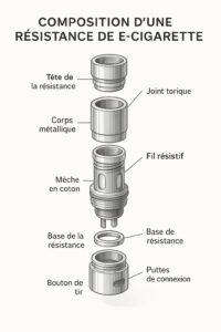 qu est ce qu une resistance de e cigarette