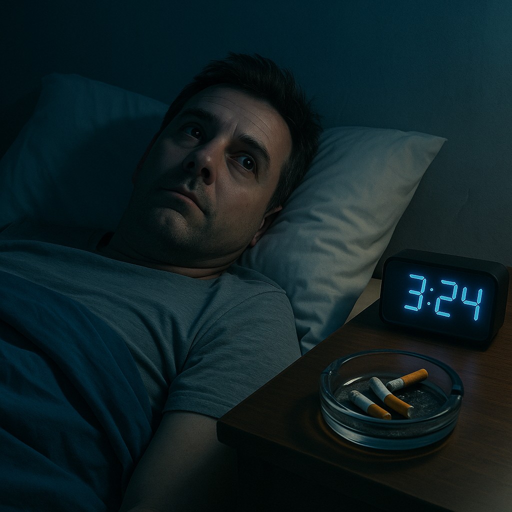 La nicotine empêche-t-elle de bien dormir ? Effets et solutions