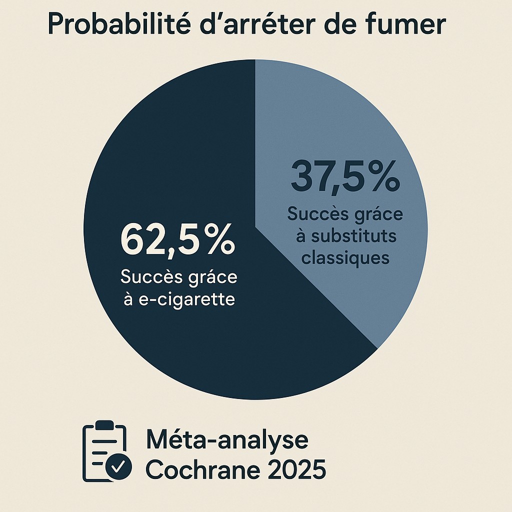 Les méta-analyses Cochrane : socle d’or de la recherche biomédicale sur la vape